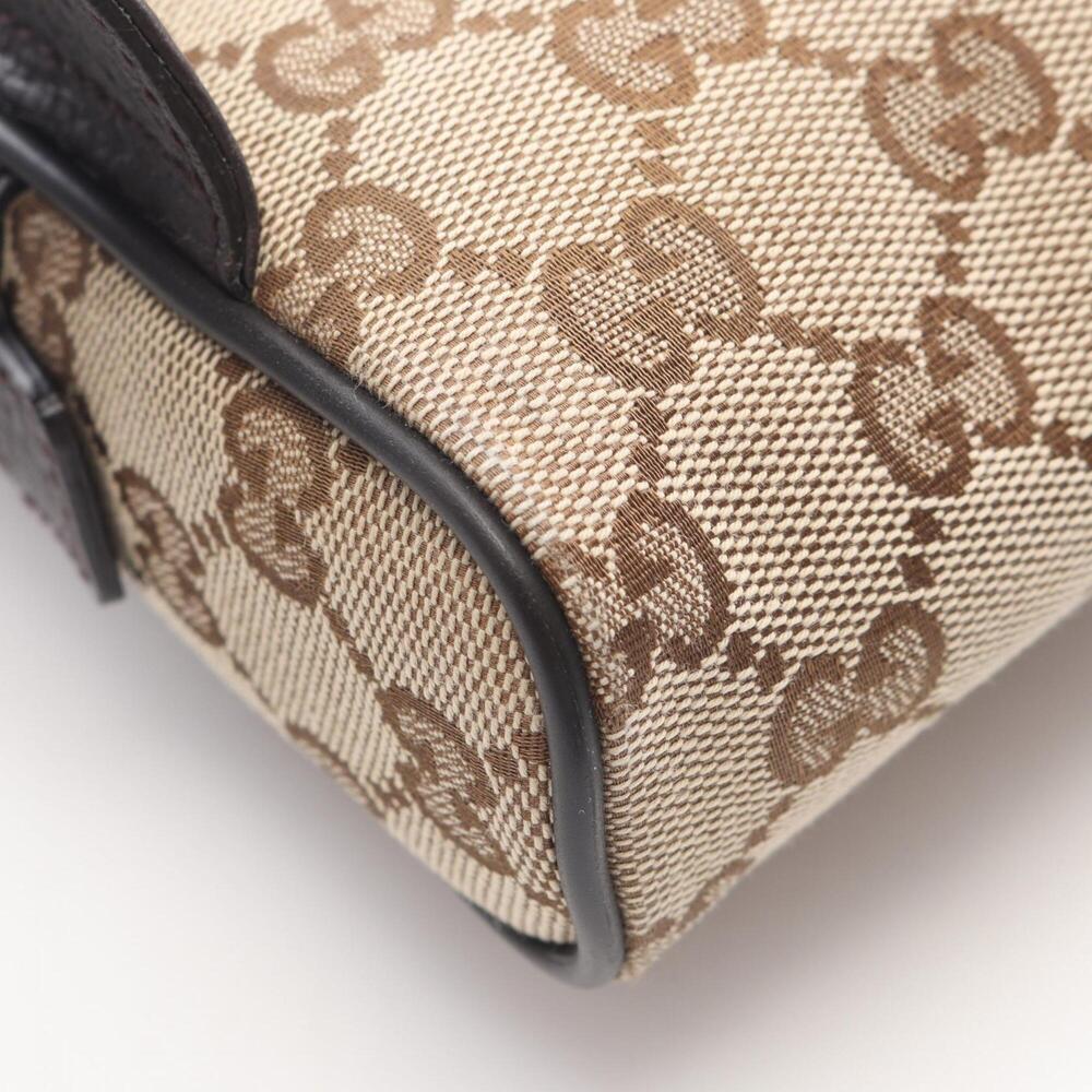GUCCI Authentic Brown Canvas Fanny Pack - Picture 8 of 9